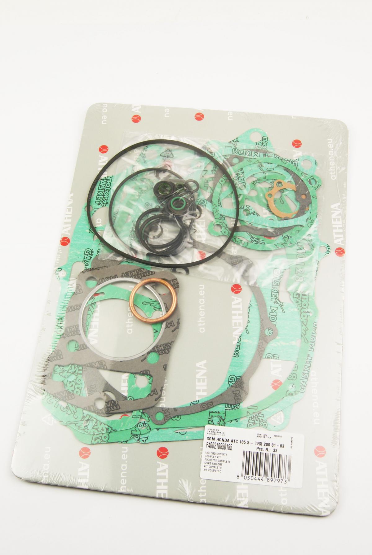 COMPLETE GASKET KIT ATC X S 200 BIG RED 81-86, ATHENA P400210850185 HONDA