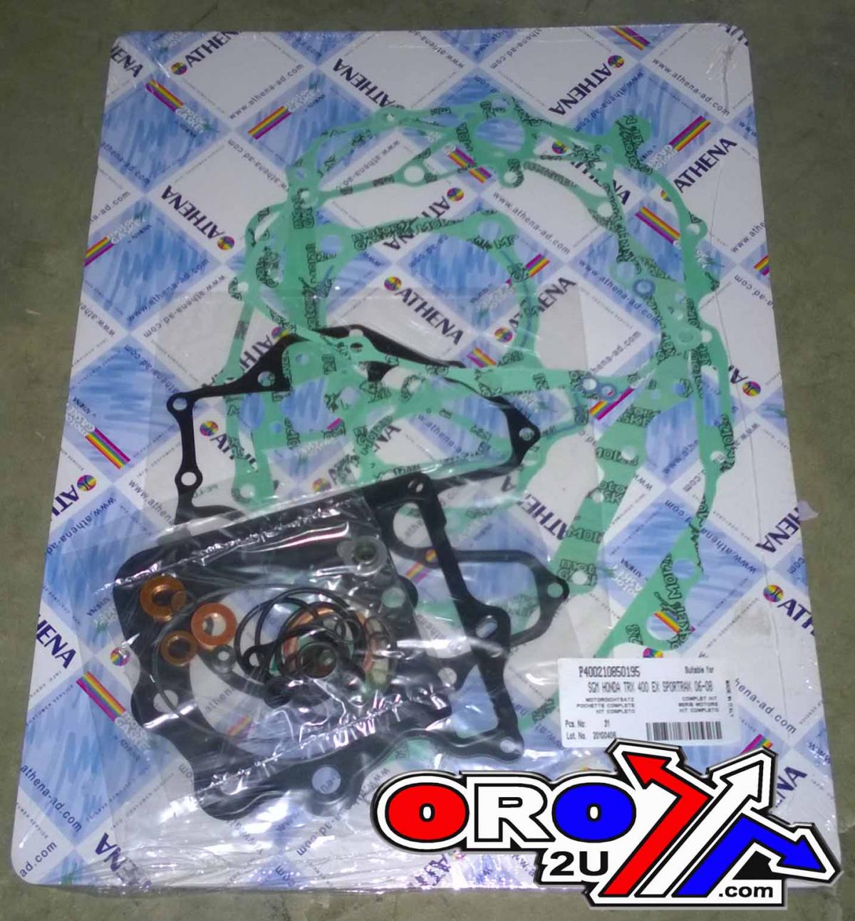 COMPLETE GASKET KIT TRX 400EX 05-14, ATHENA P400210850195 HONDA
