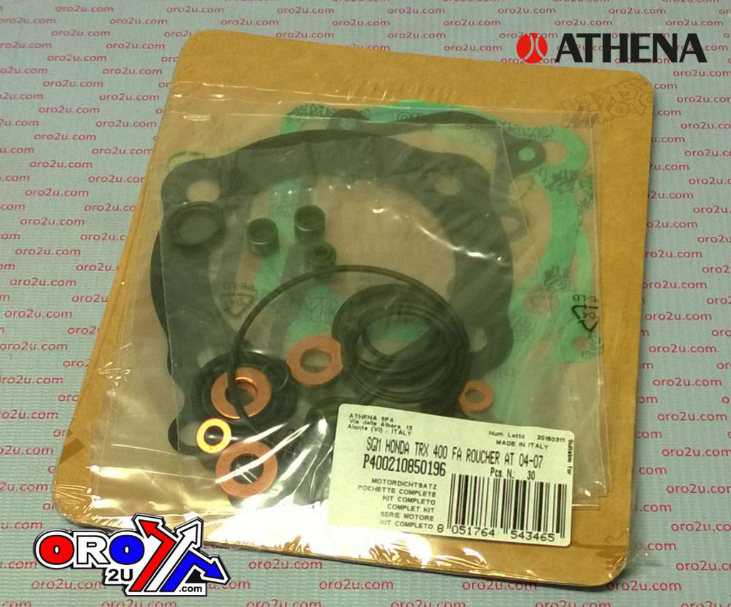 COMPLETE GASKET KIT TRX 400FG/FGA 04-07, ATHENA P400210850196 HONDA