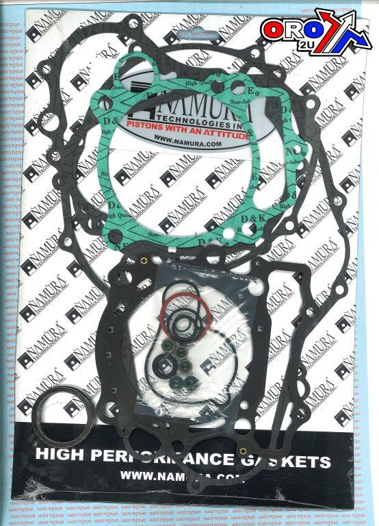 GASKET FULL SET 00-02 YZF426, NAMURA NX-40041F YAMAHA MX