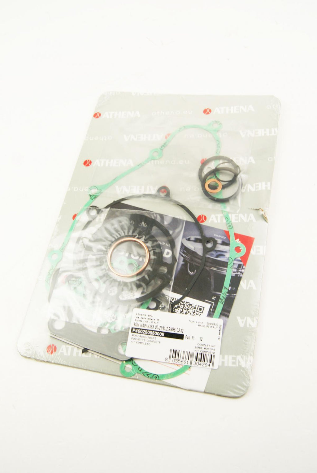 COMPLETE GASKET KIT SUZUKI RM65 03-05, ATHENA P400250850008 KAWASAKI KX65 00-25