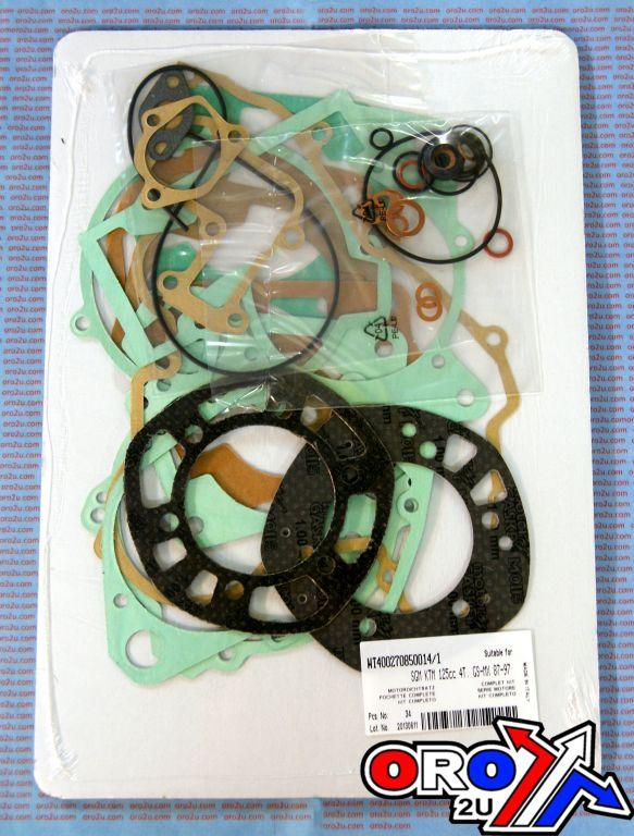 COMPLETE GASKET KIT EGS/EXC/GS/MX/SX 125 87-97, ATHENA P400270850014/1 KTM