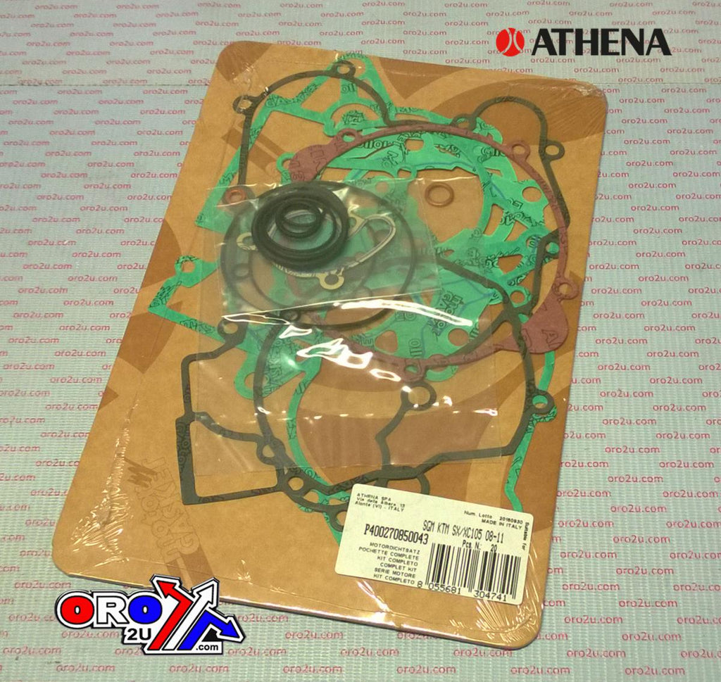 COMPLETE GASKET KIT KTM SX/XC 105 04-11, ATHENA P400270850043