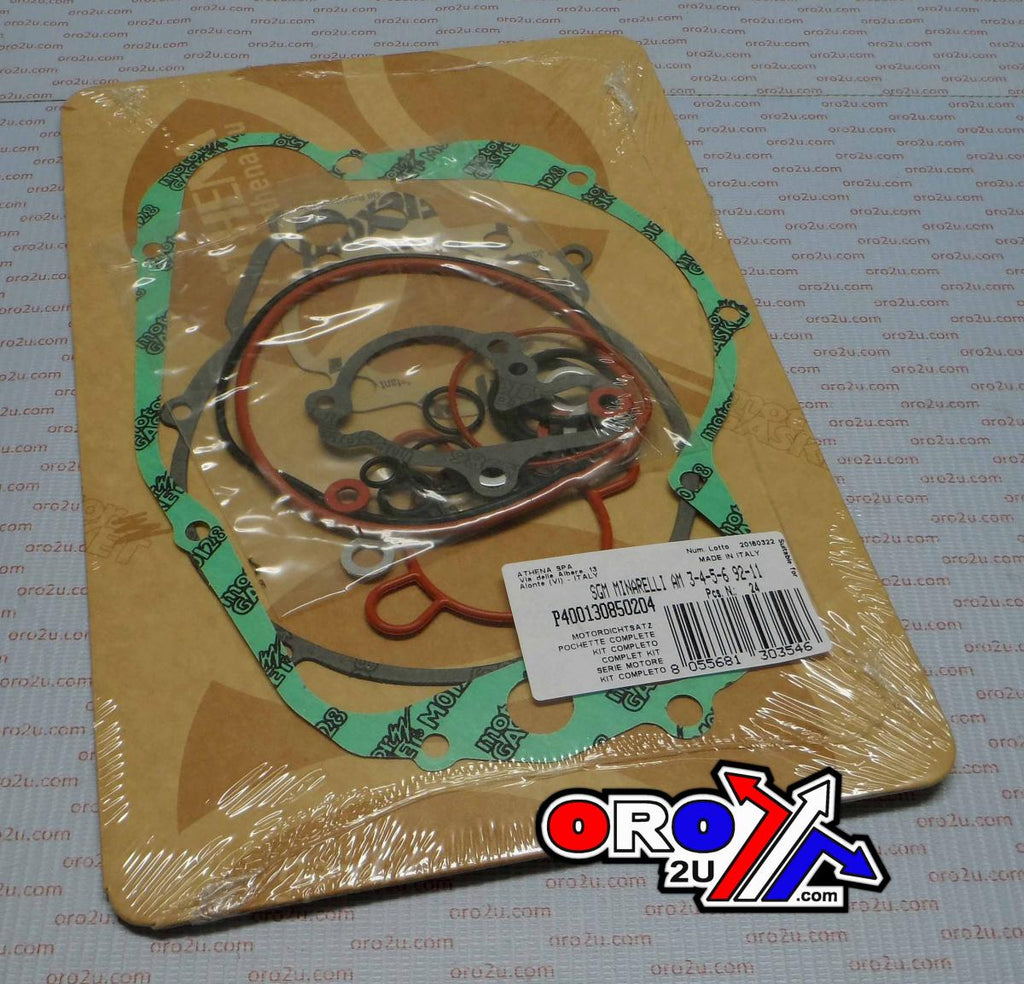 COMPLETE GASKET KIT APRILIA 50CC 90-12, ATHENA P400130850204 HM MALAGUTI YAMAHA
