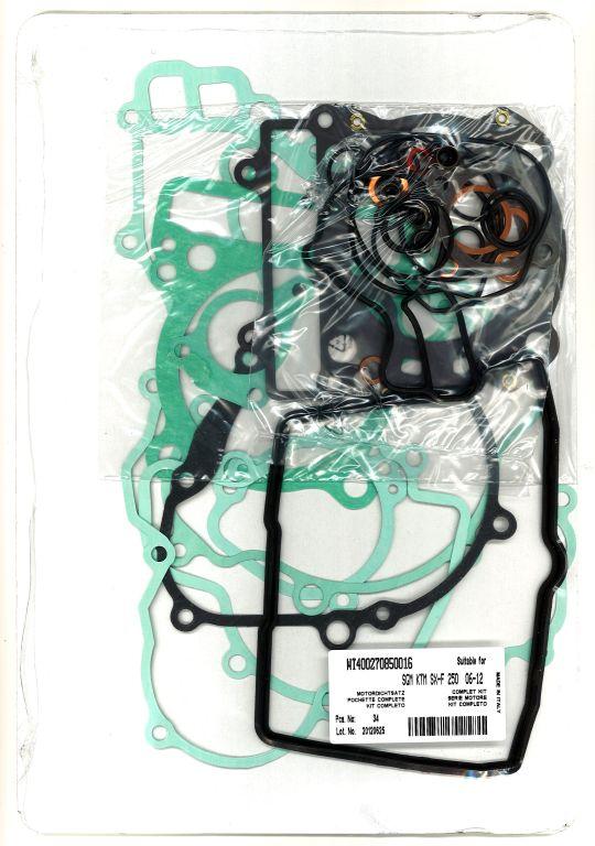 COMPLETE GASKET KIT KTM 250 06-13, ATHENA P400270850016