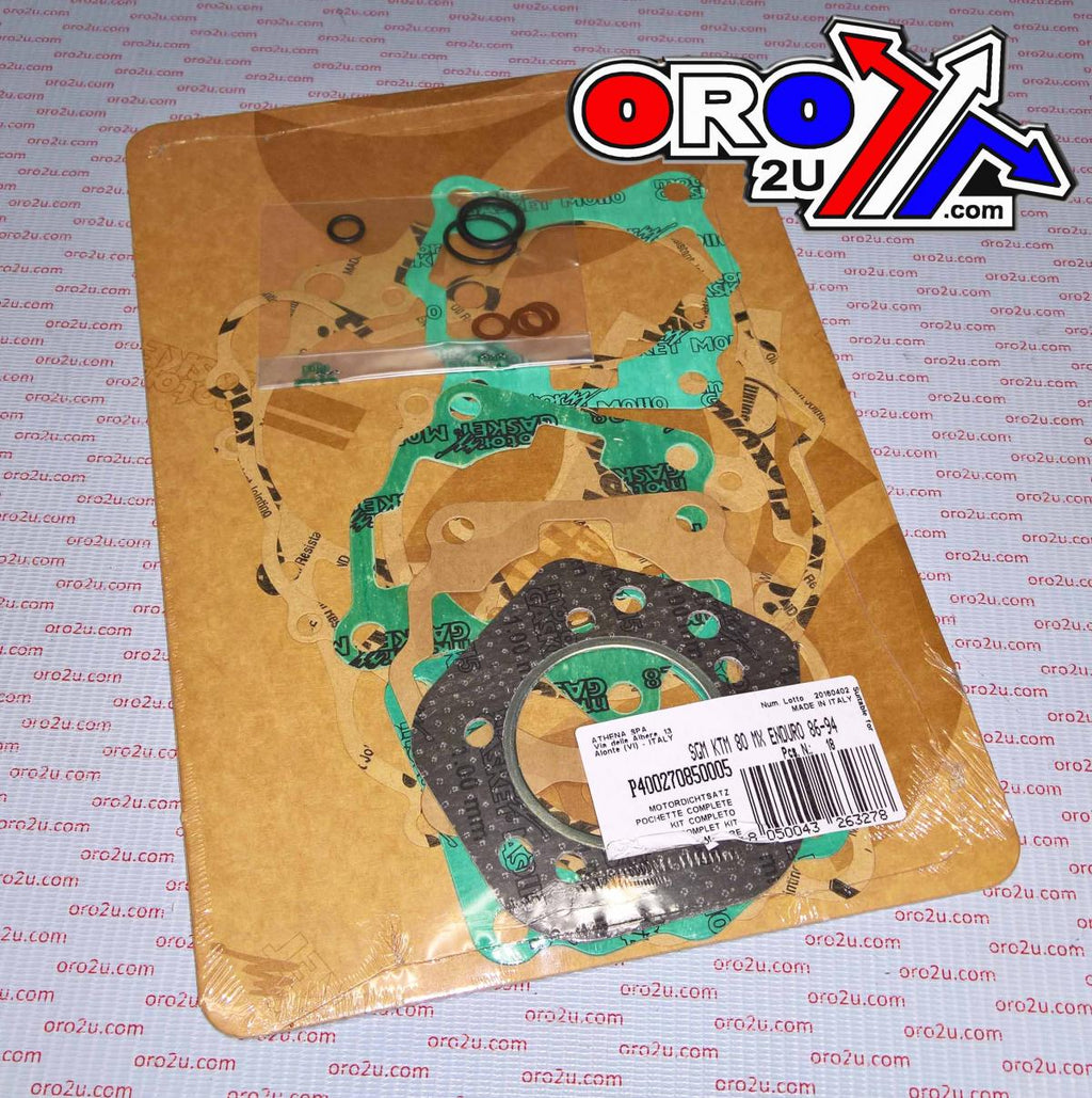 COMPLETE GASKET KIT KTM XC 525 08-10, ATHENA P400270850005