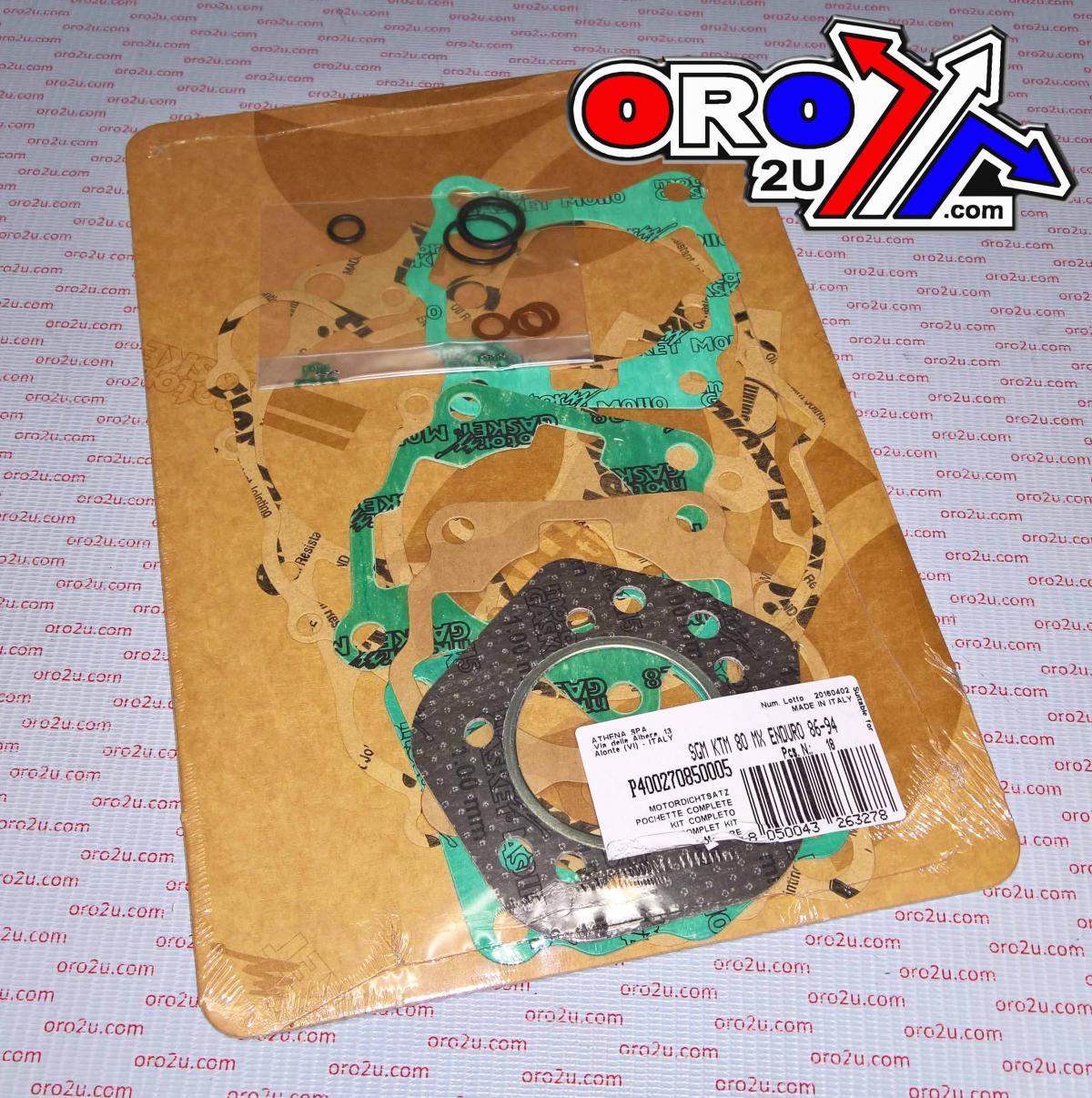 COMPLETE GASKET KIT KTM XC 525 08-10, ATHENA P400270850005