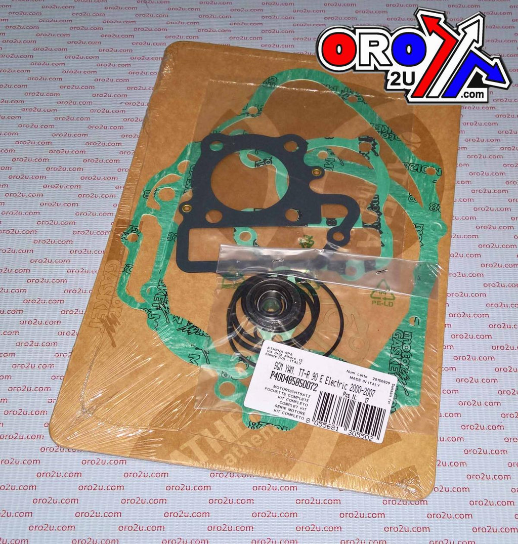 COMPLETE GASKET KIT TT-R ELECTRIC 00-07, ATHENA P400485850072 YAMAHA