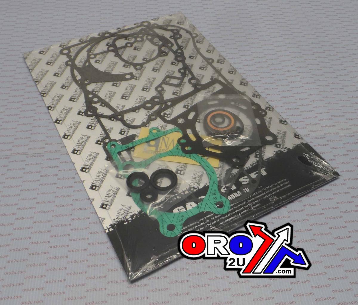 FULL GASKET SET KLF 400 BAYOU, NAMURA NA-20078F KAWASAKI, WITH SEALS