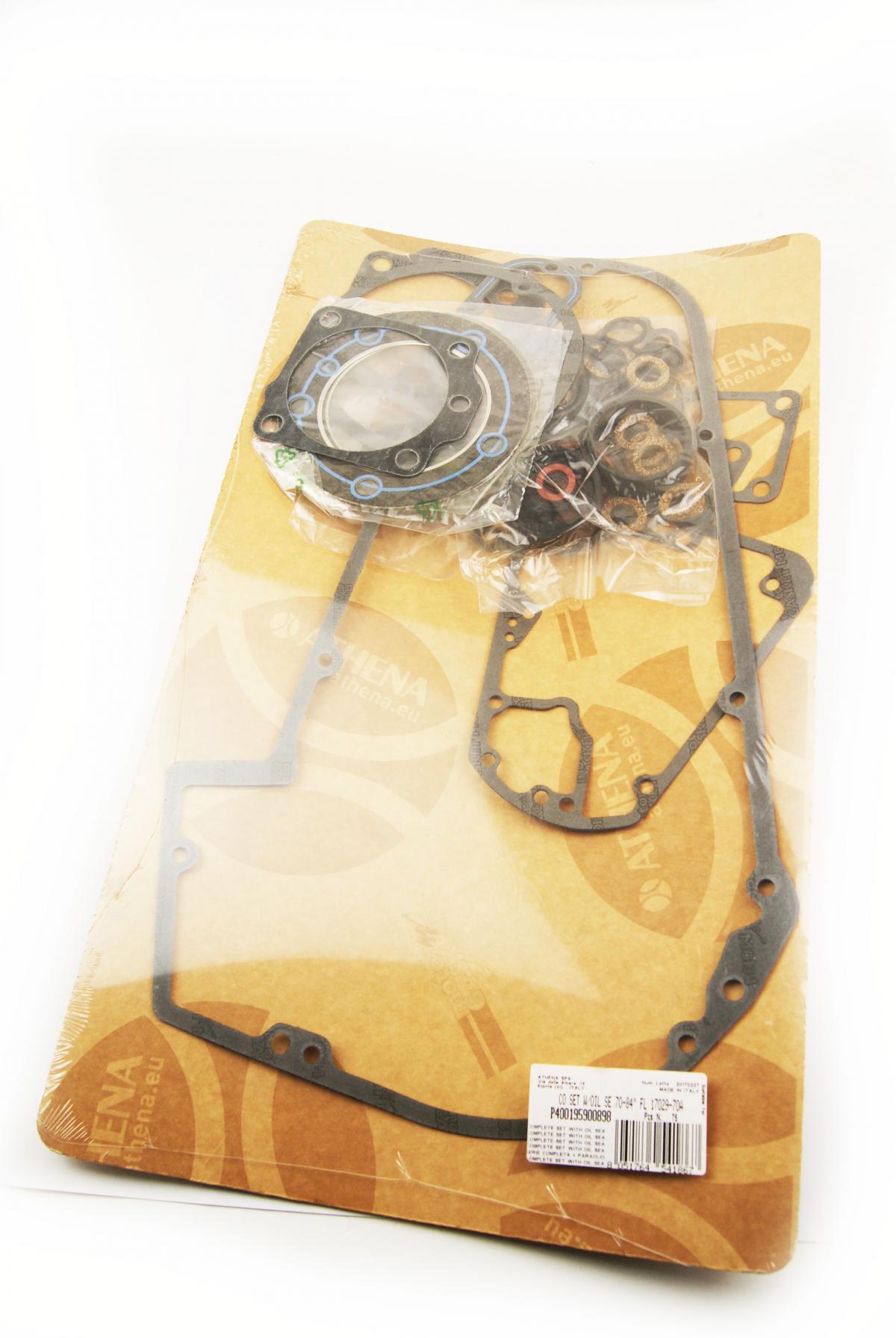 COMPLETE GASKET KIT HD SHOVELHEAD 70-84, ATHENA P400195900898 HARLEY DAVIDSON