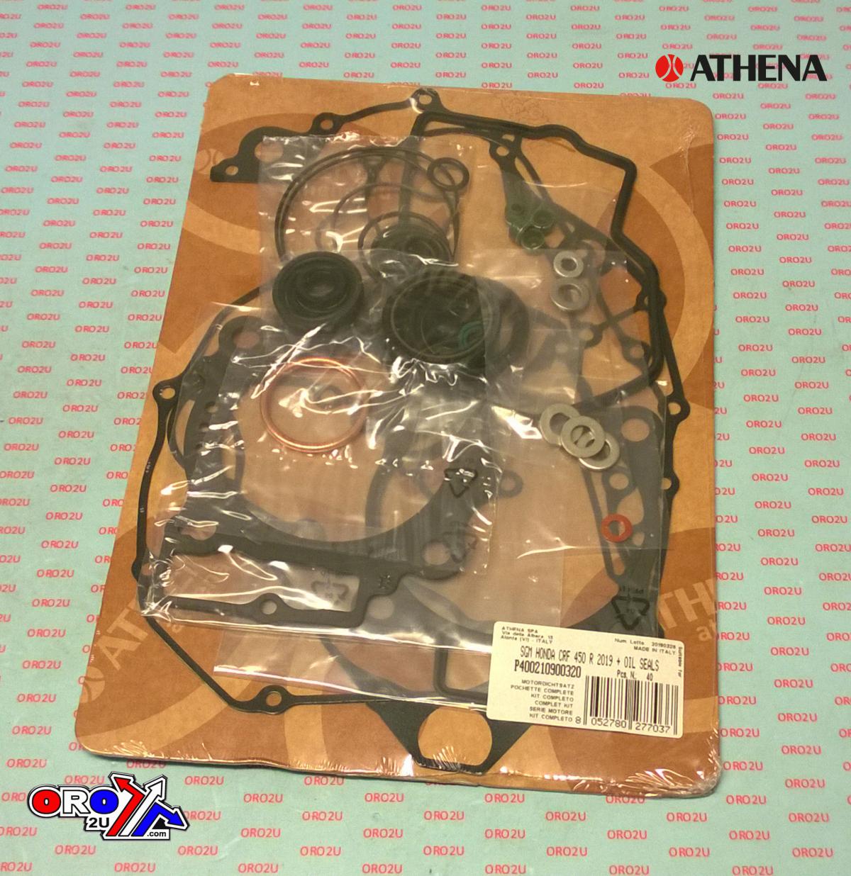COMPLETE GASKET KIT HONDA CRF 450 R/RX 19-20, ATHENA P400210900320