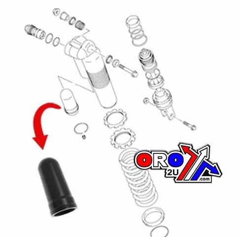 KYB BLADDER D64 x L62mm SHOCK, KYB RCU GenuineParts Off Road 120106400201