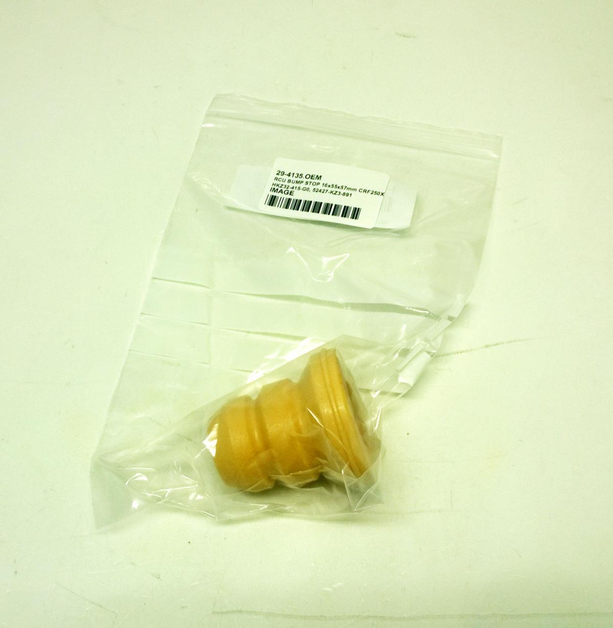 RCU BUMP STOP 16x55x57mm CRF250X/450X 05> DRZ400, SUT07463, 52427-KZ3-891, HKZ32-415-G0