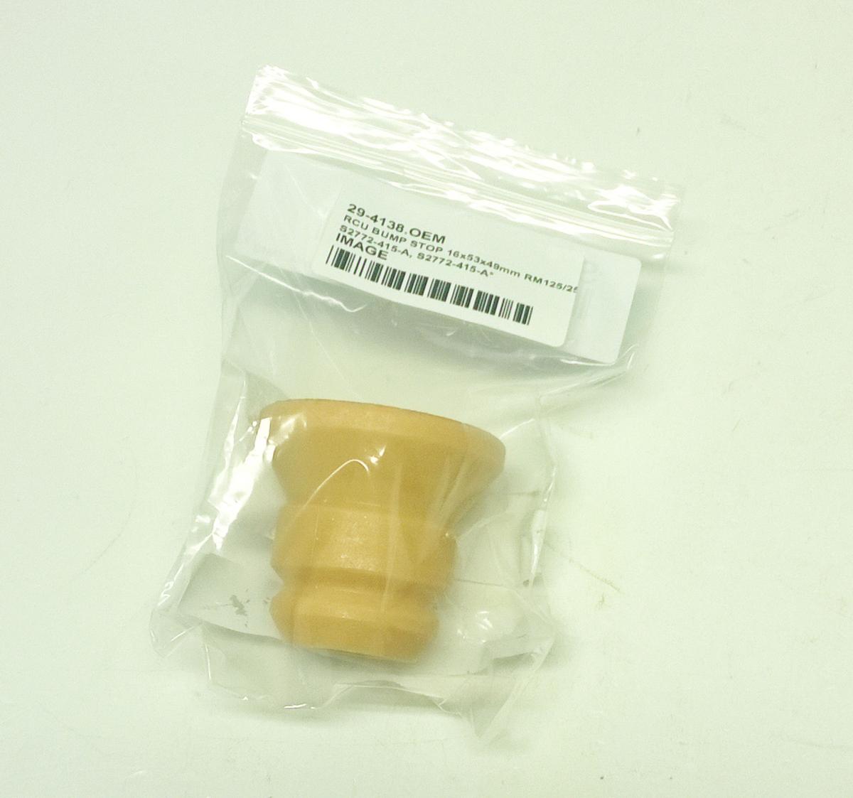 RCU BUMP STOP 16x53x49mm RM125/250 1996-2004, S2772-415-A, S2772-415-A0, SUT08048