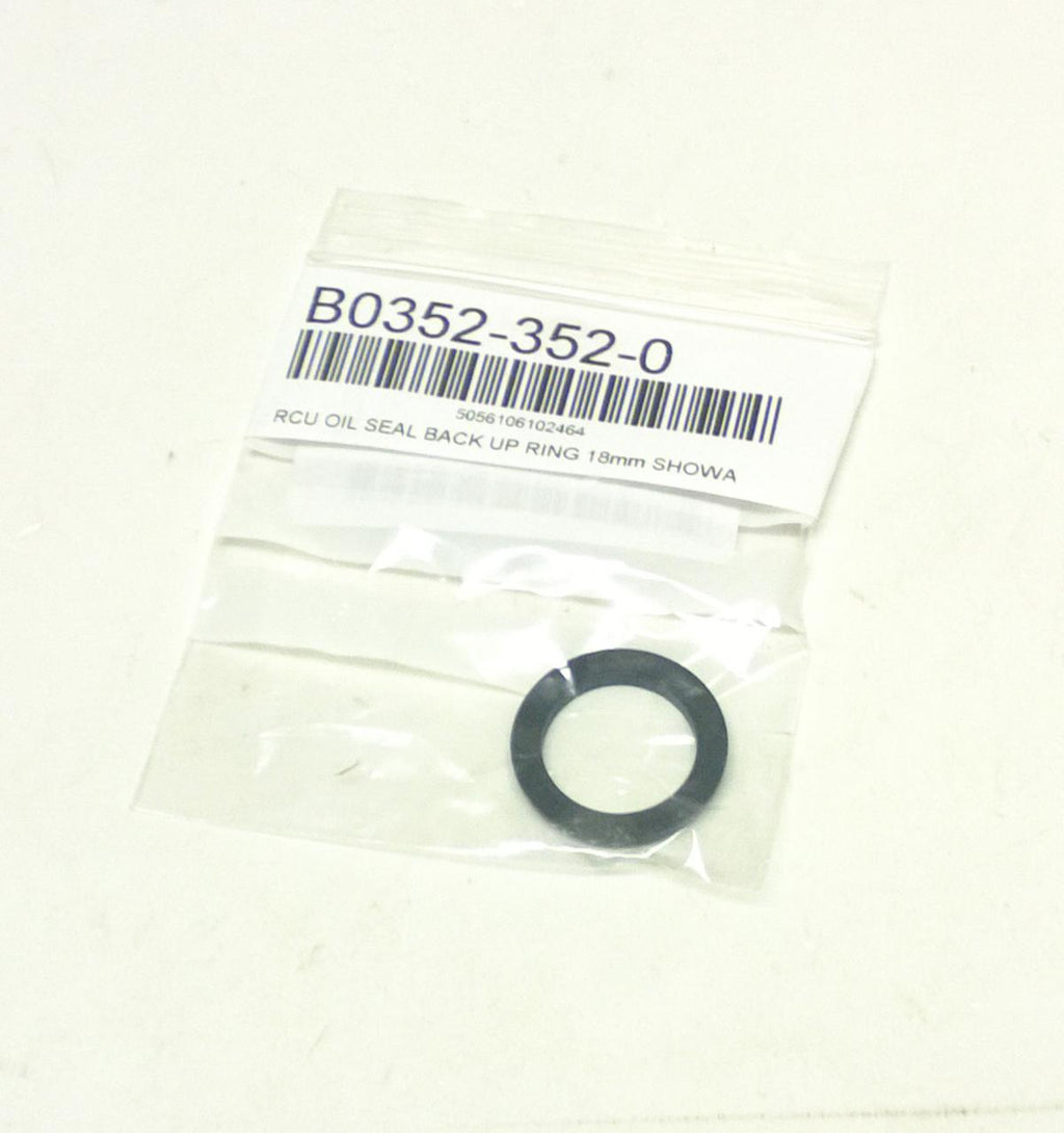 RCU OIL SEAL BACK UP RING SHOWA 18mm, SHOWA B0352-352-0, B0352-352-00