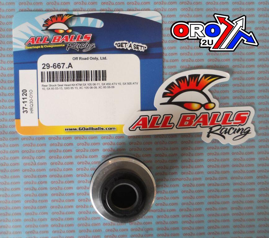 REAR SHOCK SEAL BLOCK 18.0x46, ALLBALLS 37-1120 KTM