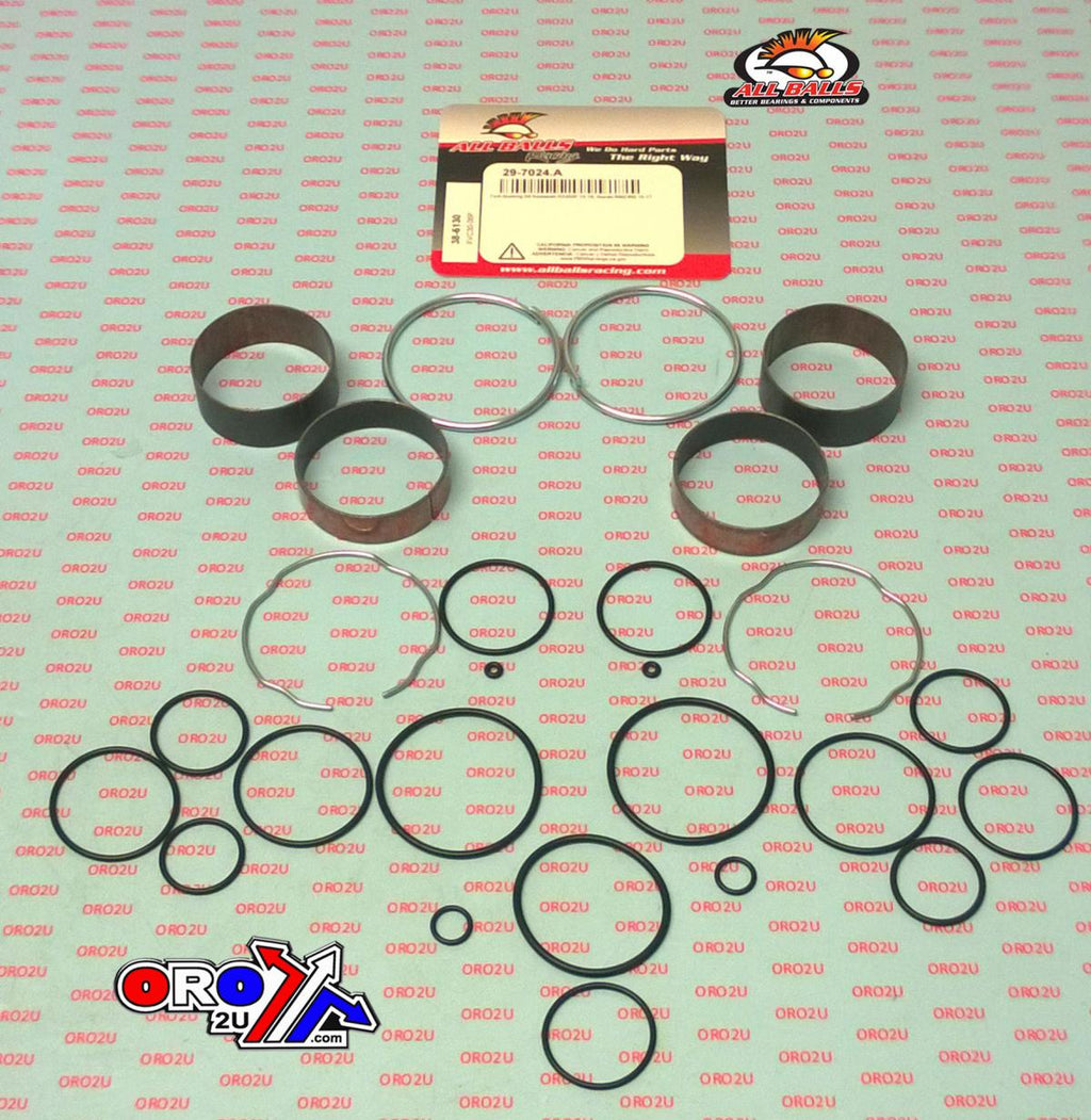 FORK BUSHING KIT 15-18 KAW KX/SUZ RMZ 450, ALLBALLS 38-6130 DIRT