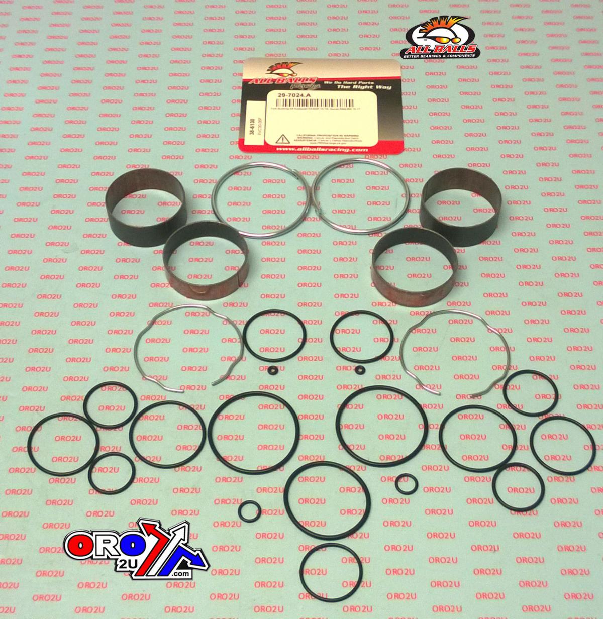 FORK BUSHING KIT 15-18 KAW KX/SUZ RMZ 450, ALLBALLS 38-6130 DIRT