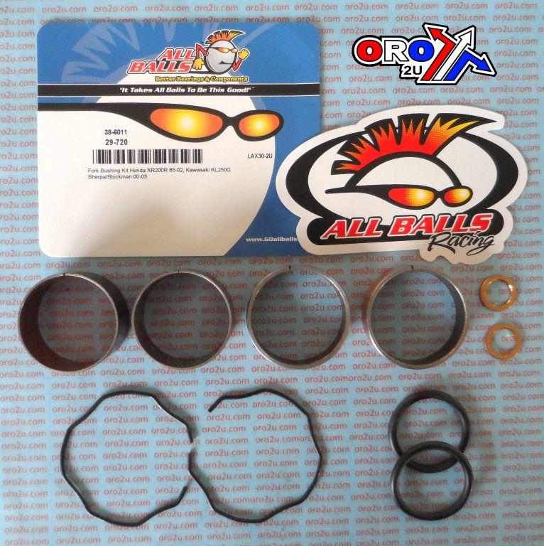 FORK BUSHING KIT 85-10 HON XR200/KAW KL250, ALLBALLS 38-6011 DIRT