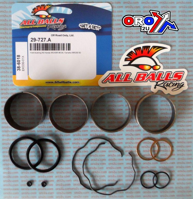 FORK BUSHING KIT 92-04 HON XR250/YAM WR200, ALLBALLS 38-6018 DIRT