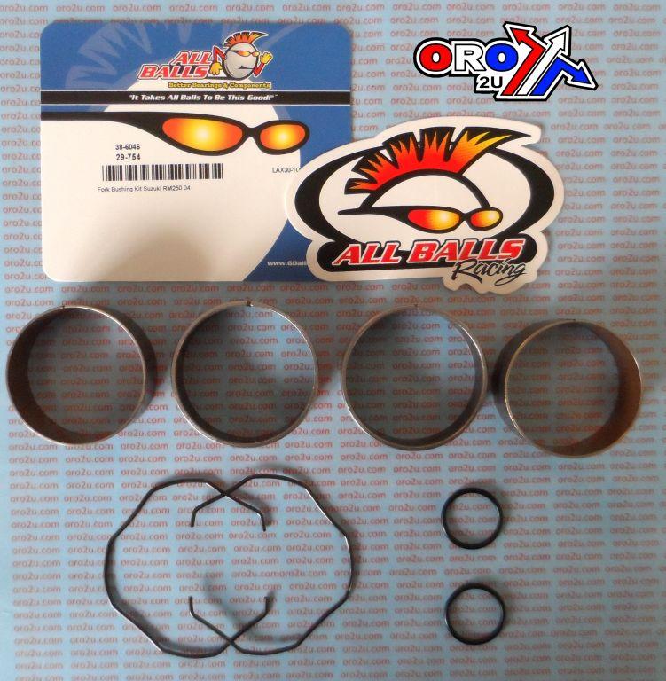 FORK BUSHING KIT 2004 SUZ RM250, ALLBALLS 38-6046 DIRT