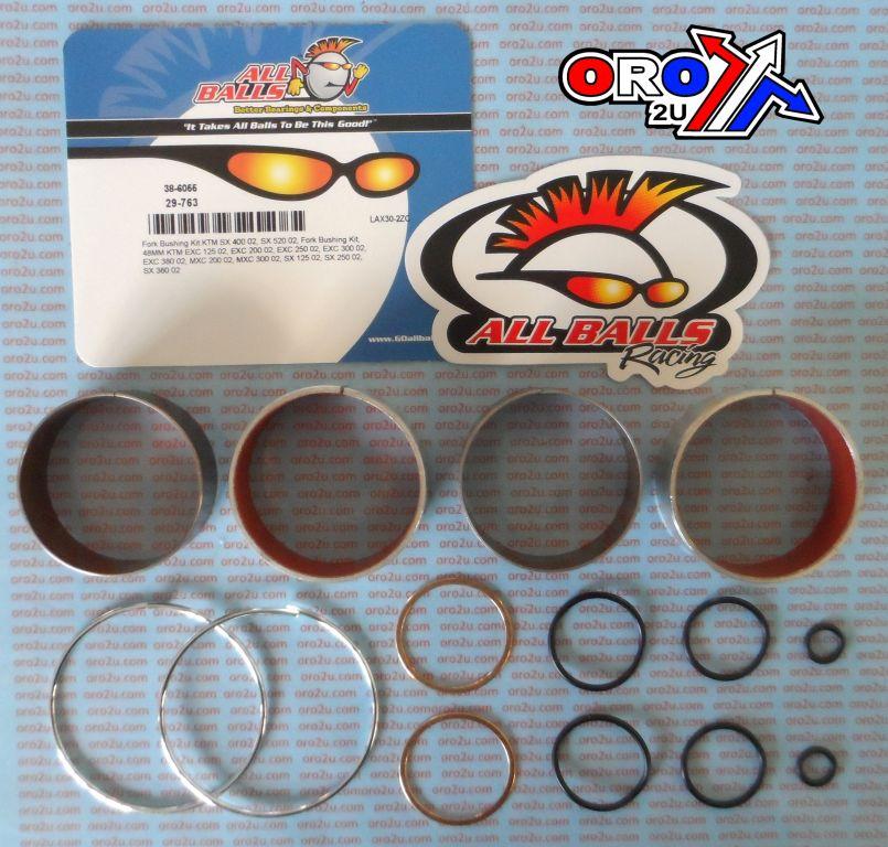 FORK BUSHING KIT 01-02 HUSABERG/KTM 48MM, ALLBALLS 38-6055 DIRT