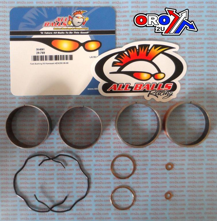FORK BUSHING KIT 86-88 KAW KDX200, ALLBALLS 38-6061 DIRT