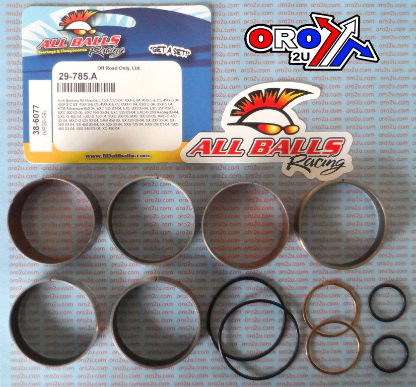 FORK BUSHING KIT 03-04 HUSABERG/KTM, ALLBALLS 38-6077 DIRT