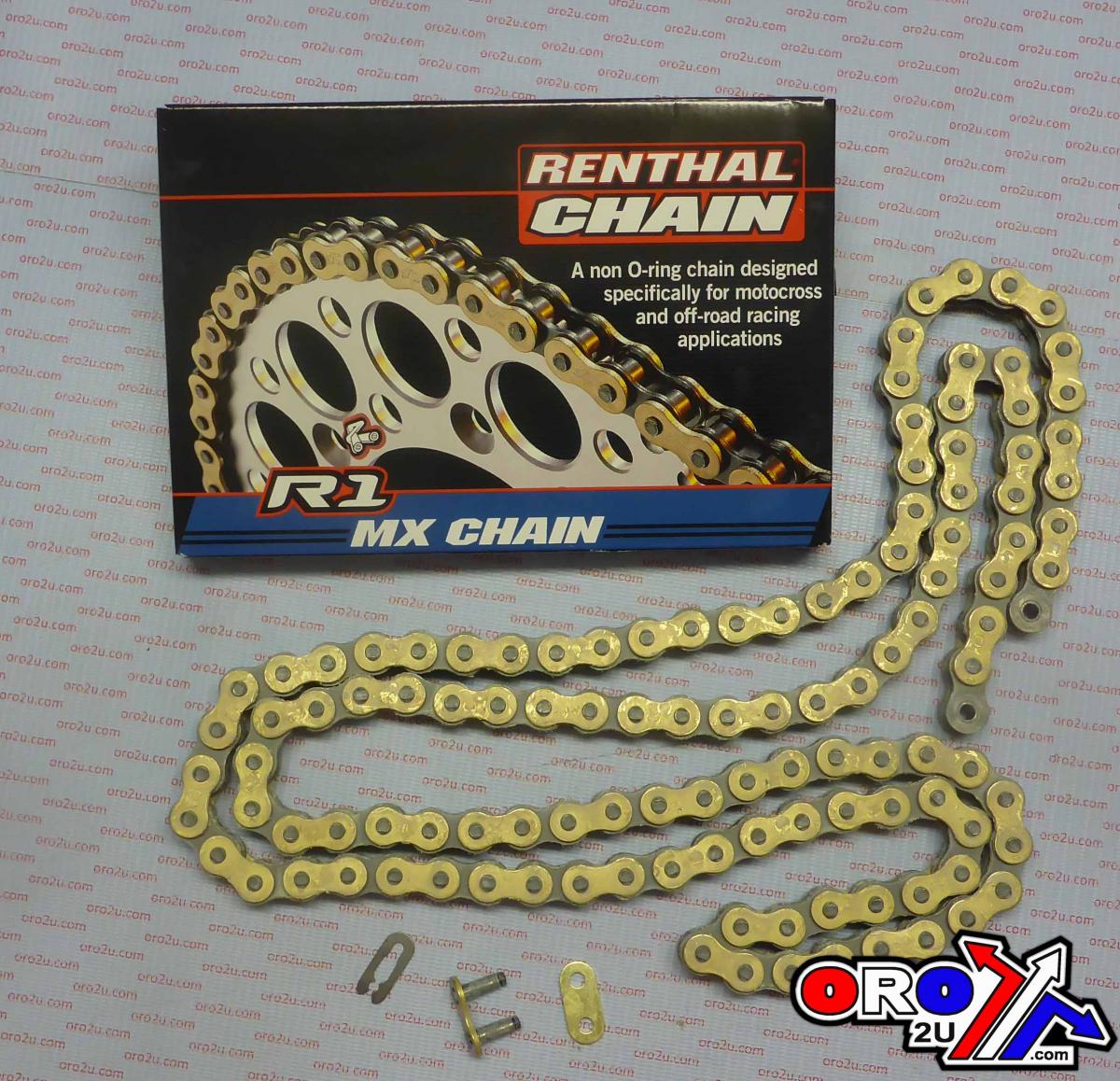 RENTHAL 520-116L R1 CHAIN, HIGH STRENGTH 520R1-116, C126
