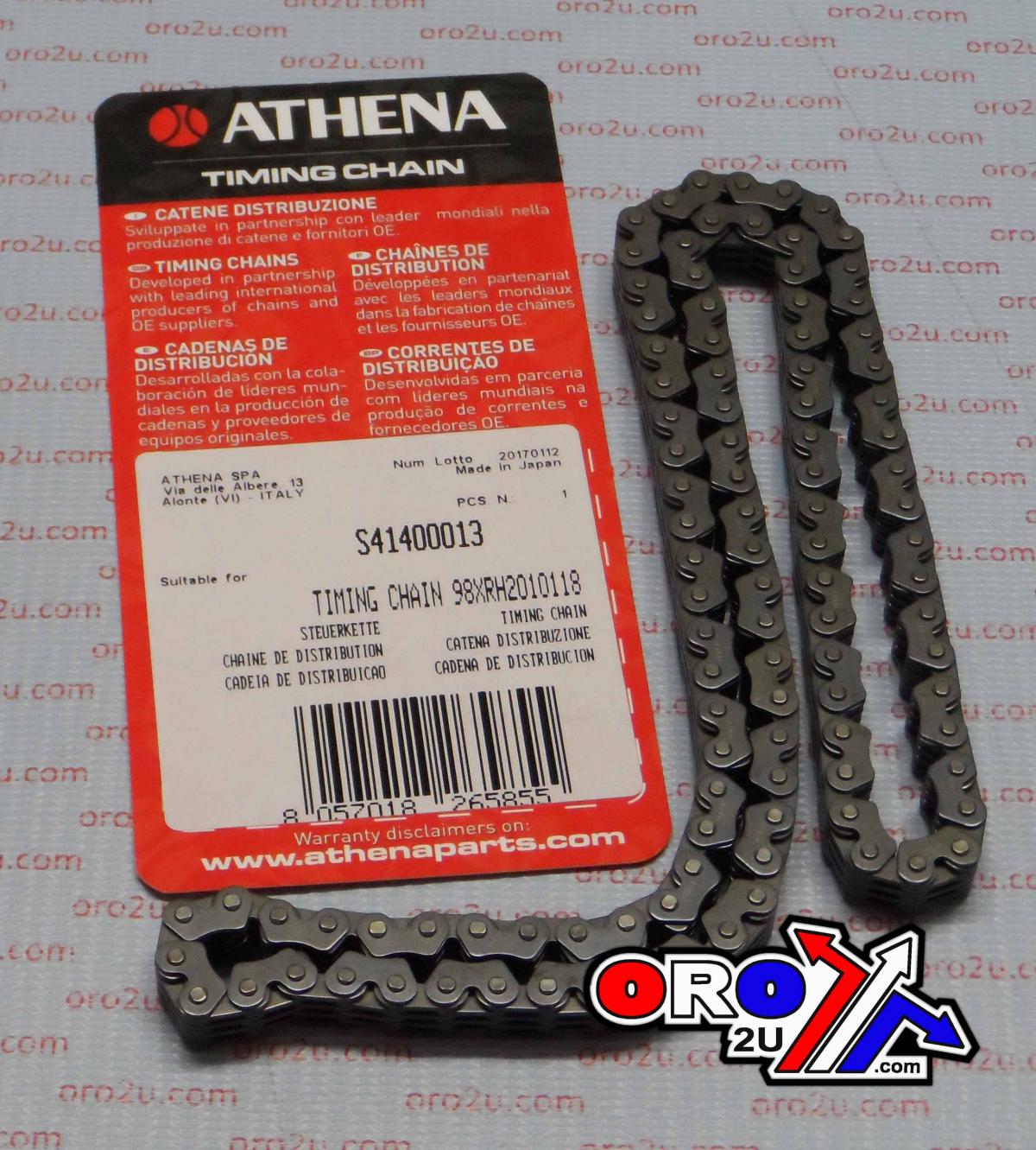 CAM CHAIN 98XRH2010-118M WR/YZ 250/450F, ATHENA S41400013