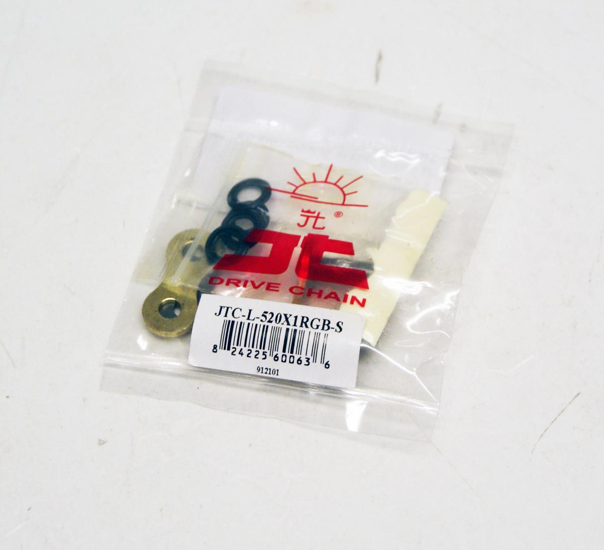 JT CHAIN 520X1R SPRING LINK GB, X-RING, JTC520X1RGBSL