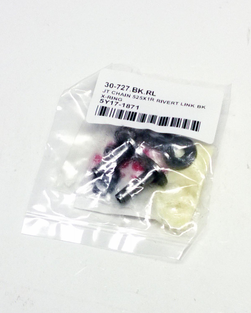 JT CHAIN 525X1R RIVERT LINK BK, X-RING, JTC525X1RRL