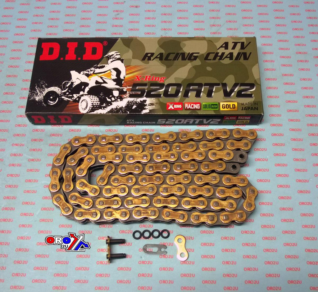 DID 520ATV 108L X-RING CHAIN [FJ] DID520ATVGB108
