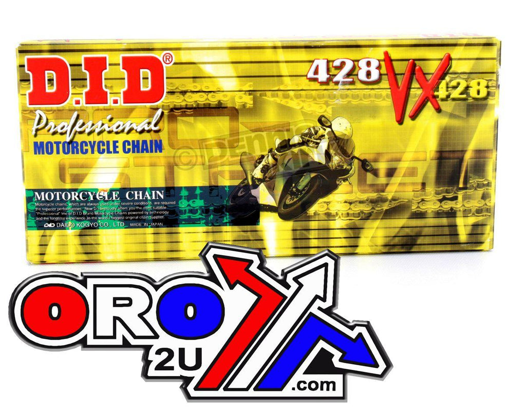 DID 428VX GOLD CHAIN 128 LINKS DID428VXGB128
