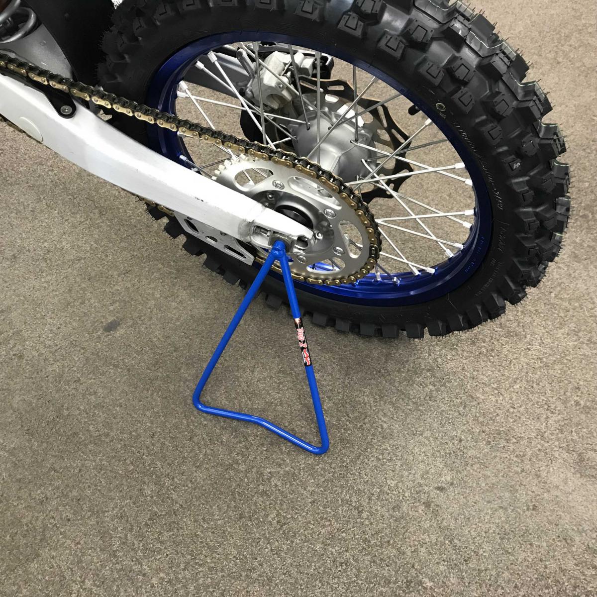 TRIANGLE SIDE PROP STAND RED, YAMAHA 1C3-27311-00-00 1C3-27311-00