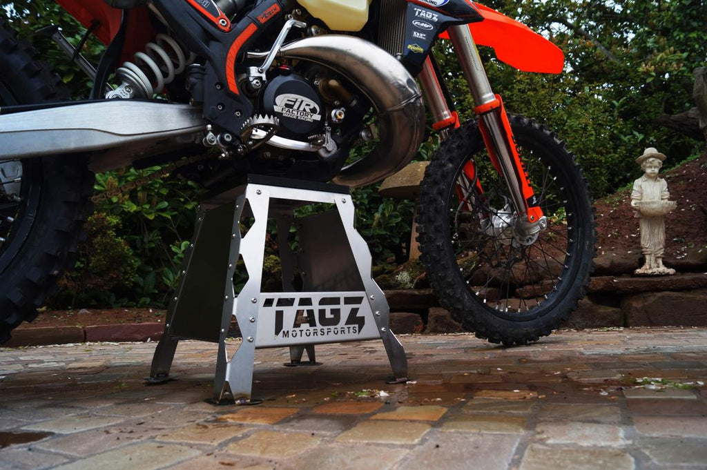TAGZ FACTORY MX STAND LEG SET, FINISH GLOSS BLUE RAL5005