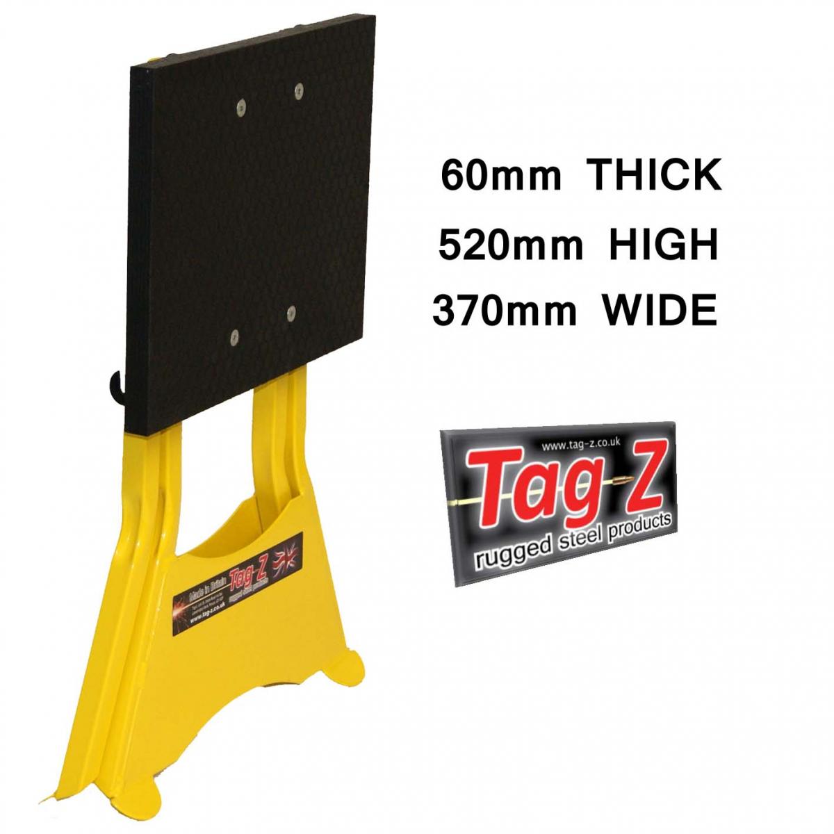 PRO FOLDING X-STAND YELLOW, SPACE SAVER MX STAND