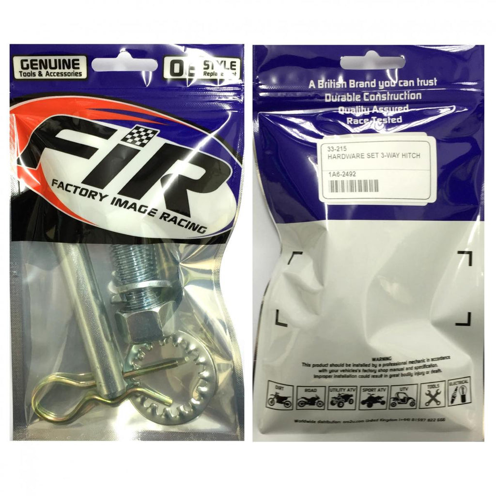 ATV HARDWARE SET 3-WAY HITCH