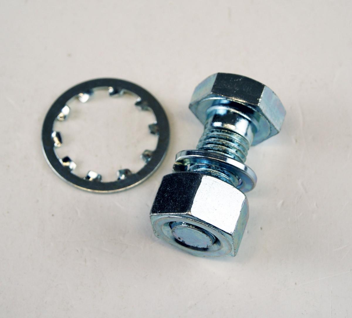 3/4x2 BOLT NUT WASHER BZP