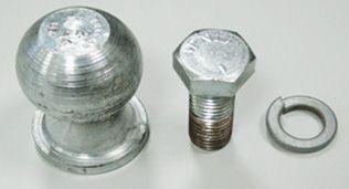 50mm BALL FEMALE-BOLT ON, ATV UTV QUAD HITCH BALL, AT-12045