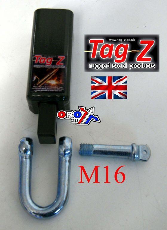 ATV HITCH SHACKLE ADAPTOR, ATV UTV QUAD HITCH MOUNT