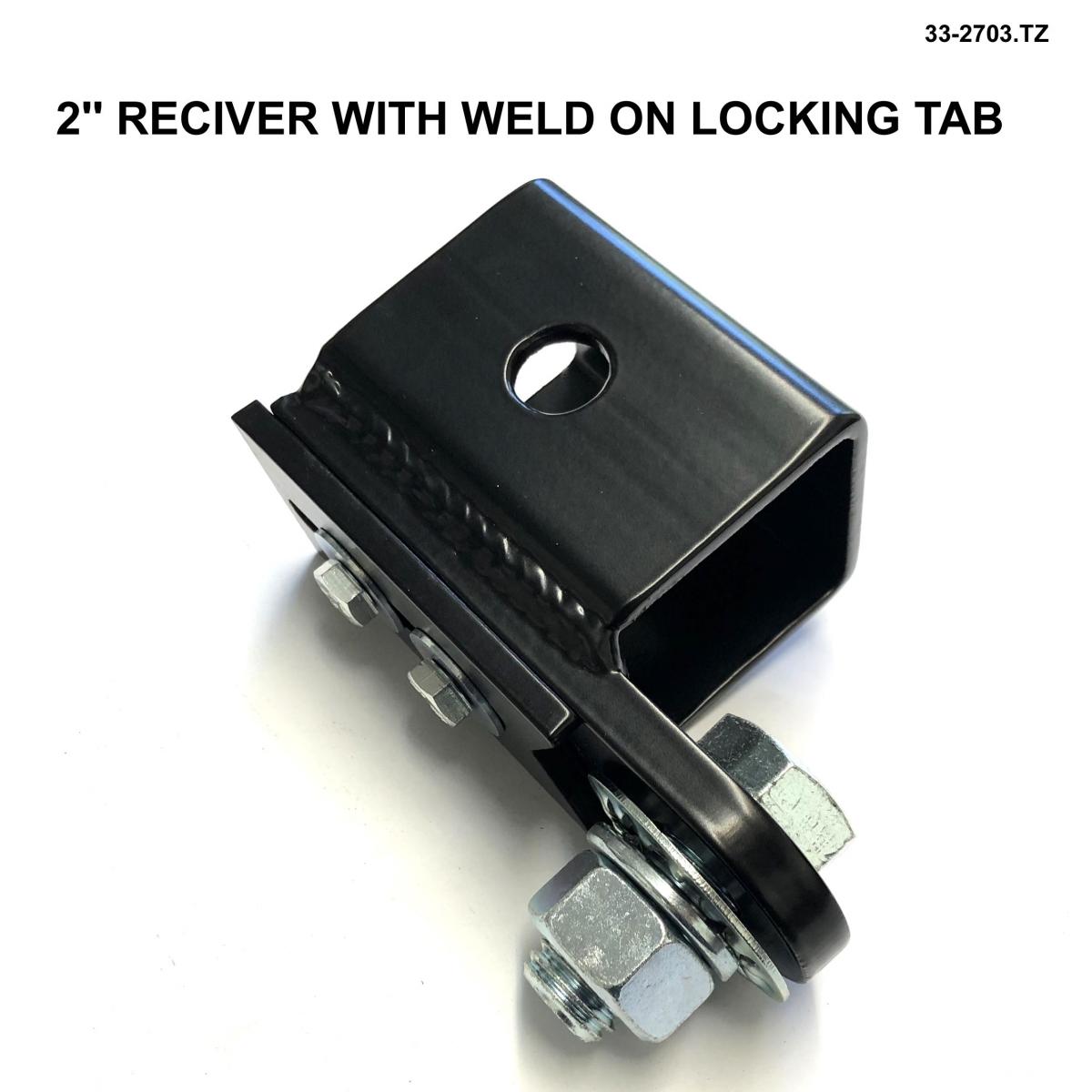 Trail Ball Mount 2 Reciver Adaptor, TAG-Z HITCH / 43-1005, Arctic Cat 1000 H2 LTD 11, 1000 H2 MUDPRO 10-11, 1000 H2 THUNDERCAT 08-10, 1000 MUDPRO LTD 12-17, 1