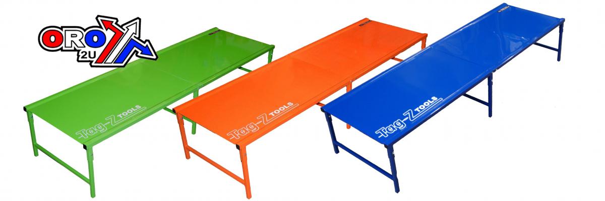 MOTORCYCLE WORKBENCH 440, CR RED, BIKE WORK BENCH, 42kg FREIGHT CHARGE L115xH20xW70cm