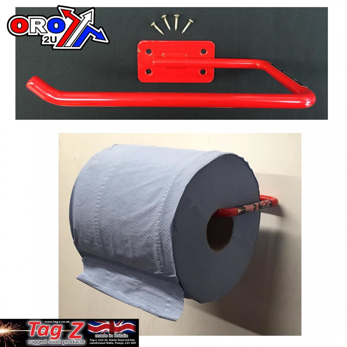 L/D FIXED ROLL HOLDER + 1 ROLL RED