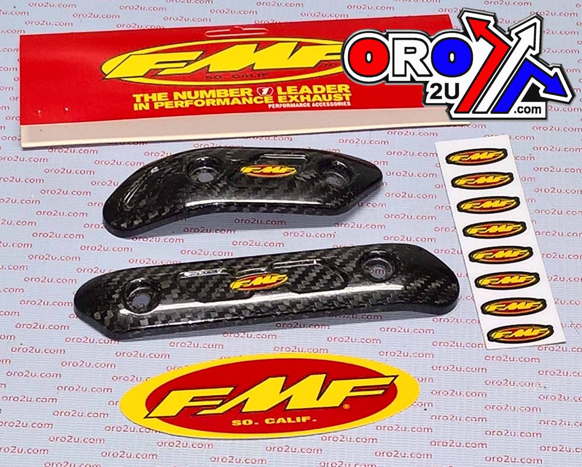 YAMAHA YZF 250/450 14-17, CARBON HEAT SHIELD SET, FMF 040674
