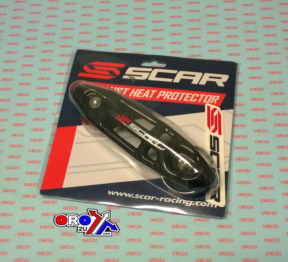 HEAT PROTECTOR CARBON, SCAR RACING CUHP UNIVERSAL, EXHAUST GUARD