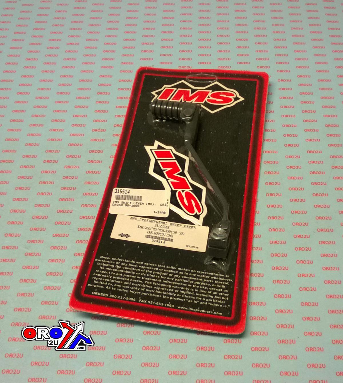 GEAR LEVER IMS DR250 DR350, 25600-14D04, 25600-15D20, IMS 315514
