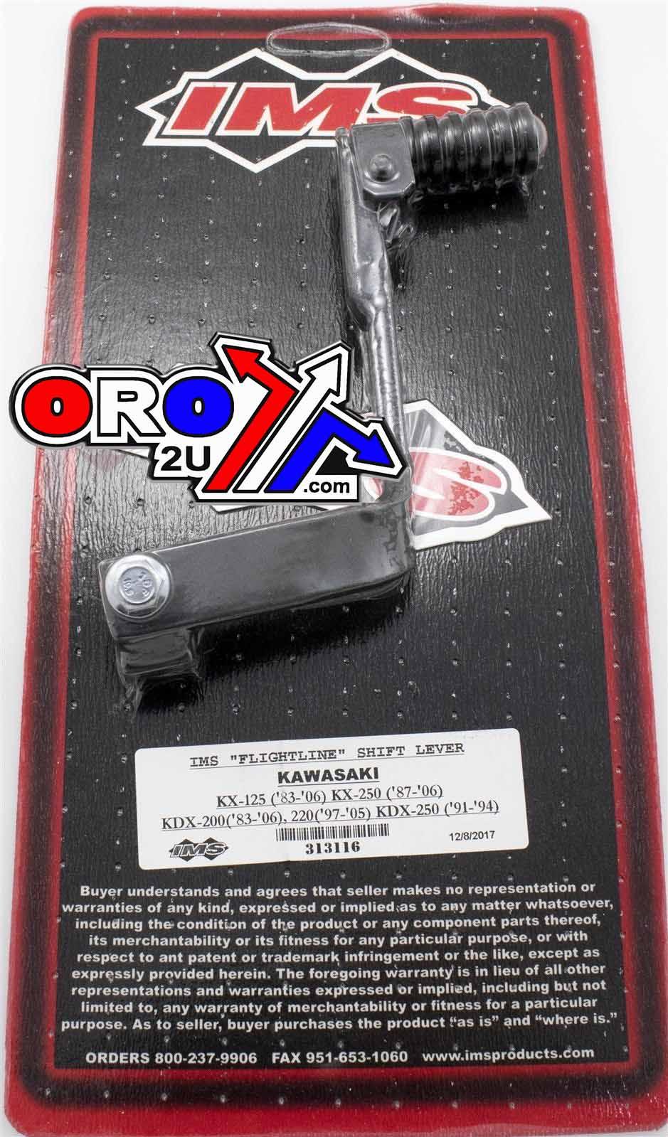 GEAR LEVER IMS KDX200 KDX220, 13242-1319, 13156-1339, 313116