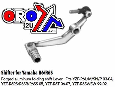 SHIFTER LEVER YAMAHA R6/R6S 28-1212, ROAD, MC
