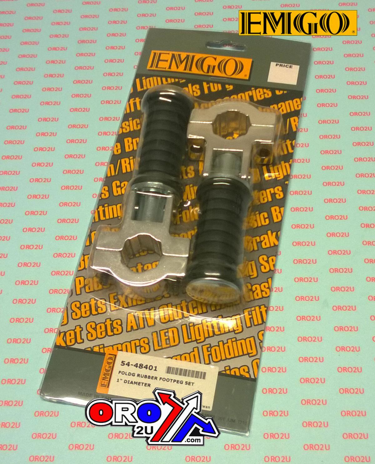 FOOT PEG SET BOLT UNIVERSAL 25 EMGO 54-48401